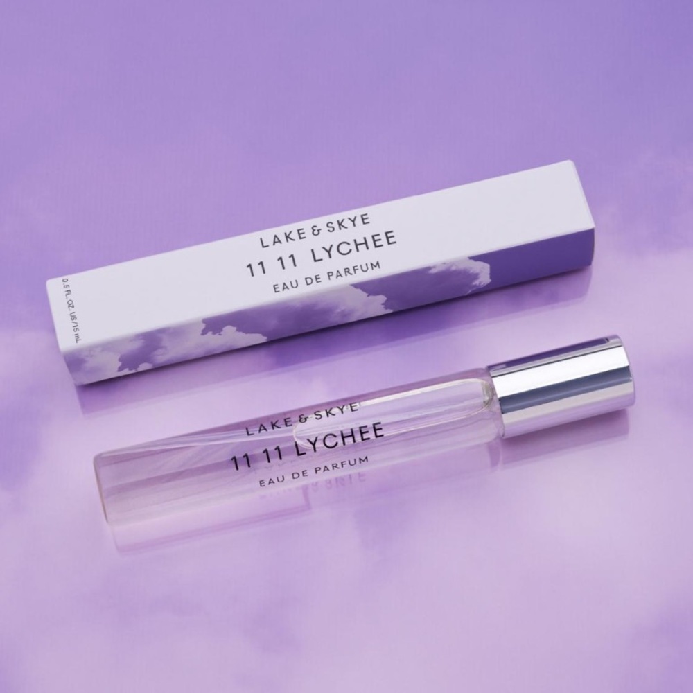 NEW Lake & Skye 11 11 Lychee E P Travel Fragrance Purse Spray - Picture 1 of 4